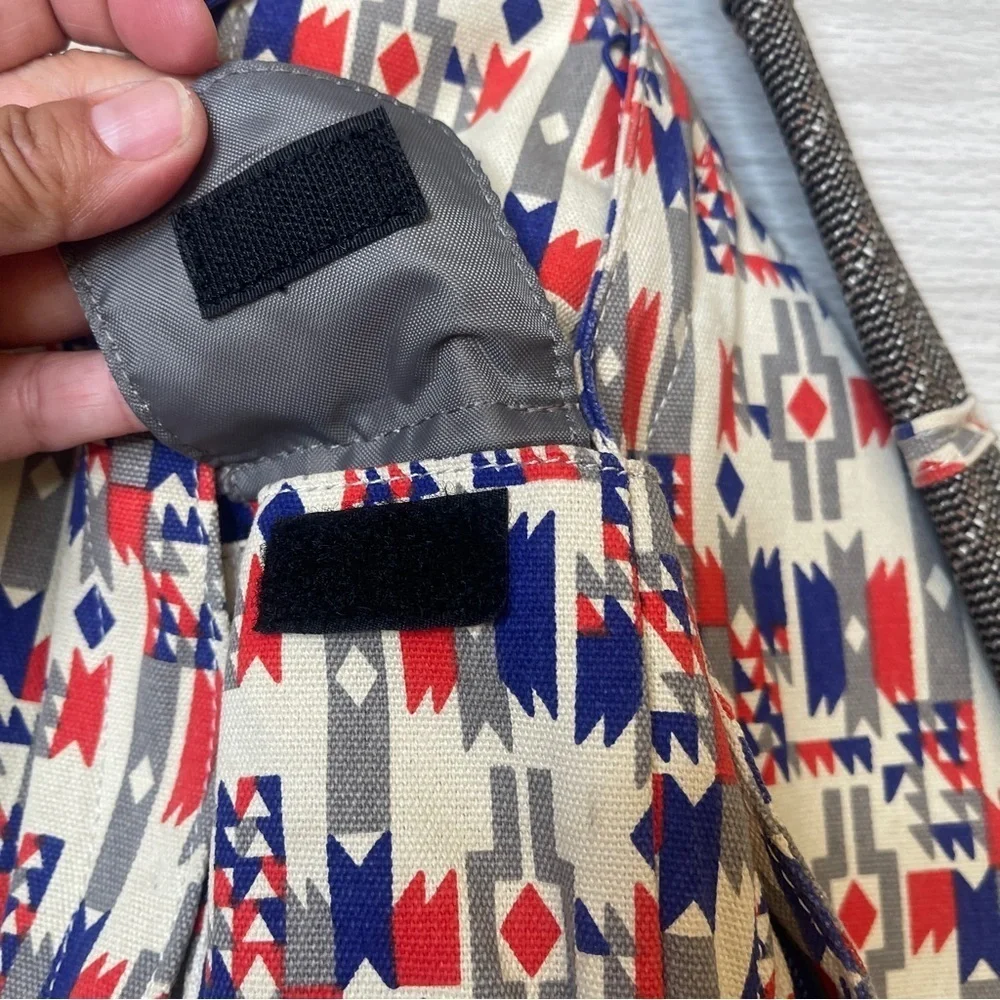 KAVU Mesa Tribal Aztec Rope Sling Backpack Crossbody Bag